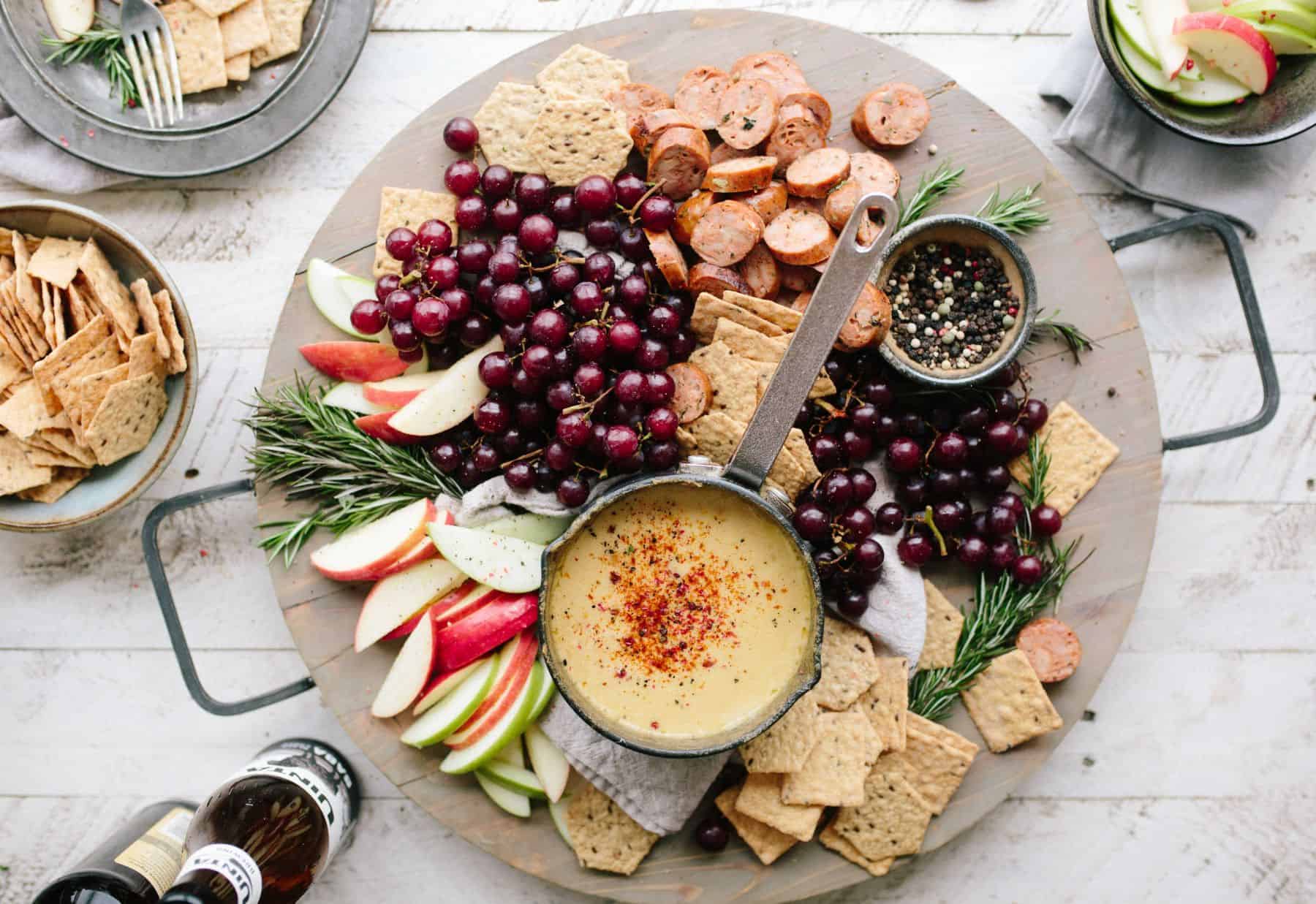 Fruit and Salami Platter